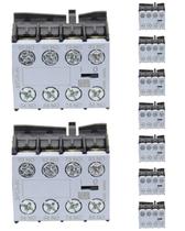 9 Bloco de Contato Auxiliar AZ Para Mini Contator CWCA0 Frontal 4NA BFCA-40 Weg