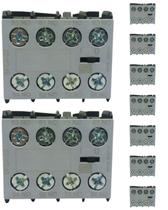 9 Bloco de Contato Auxiliar Frontal 2NA+2NF BFCA-22 Weg 9 Bloco de Contato Auxiliar Frontal 2NA+2NF BFCA-22 Weg