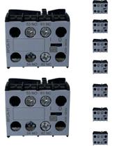 9 Bloco de Contato Auxiliar Frontal Para Mini Contator 1NA+1NF BFCA-11 Weg