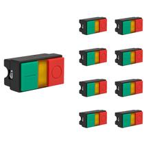 9 Botão Pulsador Duplo Luminoso Steck SLPDL Max Botton 9 Botão Pulsador Duplo Luminoso Steck SLPDL Max Botton