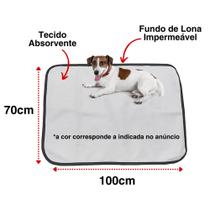 9 Caminhas para Cães e Gatos Dobrável 200 Lavagens 100x70 Branco com Borda Preta Antipulgas Quality 9 Caminhas para Cães e Gatos Dobrável 200 Lavagens 100x70 Branco com Borda Preta Antipulgas Quality