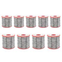 9 Carretel De Estanho 500g 63x37 0.5mm P/ Solda Cobix 9 Carretel De Estanho 500g 63x37 0.5mm P/ Solda Cobix