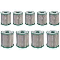 9 Carretel Estanho P/ Solda 40x60 Fluxo Ra 1mm 500g Cobix 9 Carretel Estanho P/ Solda 40x60 Fluxo Ra 1mm 500g Cobix