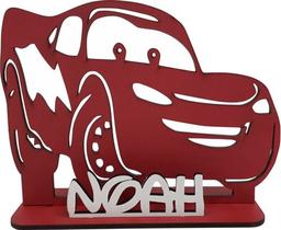 9 Centros De Mesa Relampago Mcqueen -carros , Mdf 9 Centros De Mesa Relampago Mcqueen -carros , Mdf