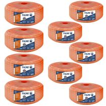 9 Conduítes Conrrugado Tigreflex 25m Laranja Em Pvc 32mm 9 Conduítes Conrrugado Tigreflex 25m Laranja Em Pvc 32mm