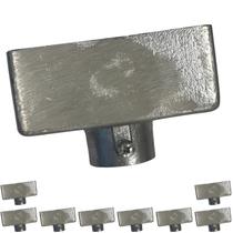 9 Condulete Medida 3/4 Tipo B Sem Rosca Em Alumínio Sieg