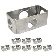 9 Condulete Múltiplo Modelo X Medida 1 1/2 em Alumínio Sieg