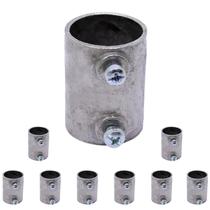 9 Conector Unidut Reto Sieg Medida 3/4 Em Alumínio