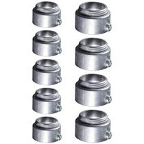 9 Conectores Alumínio P/ Condulete Múltiplo 3/4 Tramontina