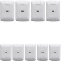 9 Conjunto 4x2 1 Tomada USB 1,5 A Bivolt Tramontina Aria 9 Conjunto 4x2 1 Tomada USB 1,5 A Bivolt Tramontina Aria