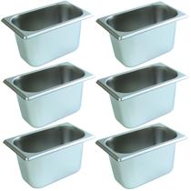 9 Cuba Gastronômica Inox Gn 1/9 17x10x10 Rechaud SelfService 9 Cuba Gastronômica Inox Gn 1/9 17x10x10 Rechaud SelfService