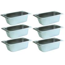 9 Cuba Gastronômica Inox Gn 1/9 17x10x6 Rechaud SelfService 9 Cuba Gastronômica Inox Gn 1/9 17x10x6 Rechaud SelfService