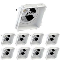 9 Embutido No Frame Ar111 Quadrado Recuado Save Energy