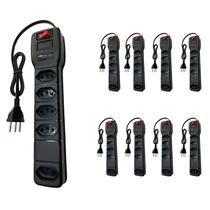 9 Filtro De Linha 10A Multicraft 2200VA 5 Tom 5Mt Bivolt