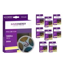 9 Fita LED COB 127V 10W/m 3000K 10m IP20 Save Energy