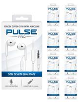 9 Fones De Ouvido Intra Auricular Branco Multilaser