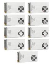 9 Fonte Driver Save Energy 24v 6,25A 150W P/ Fitas Led
