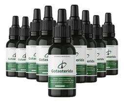 9 Frascos Gotasterida Calvice Anti Queda Loja Oficial