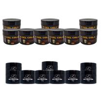 9 Gel Cola Pierry Lohan 250g Ganhe + 9 Gel Cola Vox 250g