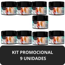 9 Gel Desodorante Lipo Redutor Mary Life Termo Ativado Pote 250g