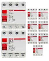 9 Interruptor Diferencial Residual Dr 63a 4polos 30ma Steck 9 Interruptor Diferencial Residual Dr 63a 4polos 30ma Steck