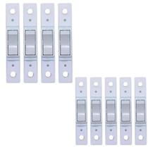 9 Interruptores Simples Sem Placa Branco 10a 250v Blux