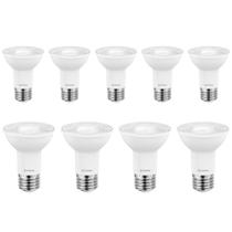 9 Lâmpada Led Par20 5,5w Bivolt E27 2700k Luz Amarela Ledvance