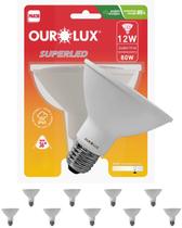 9 Lâmpadas de Led Par38 Ourolux 12w E27 Cor da Luz Branco Frio 6500K Bivolt 36g 9 Lâmpadas de Led Par38 Ourolux 12w E27 Cor da Luz Branco Frio 6500K Bivolt 36g