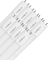 9 Lâmpadas Superled Tubular Ourolux T8 9W Bivolt Cor da Luz 3000K Branco Quente