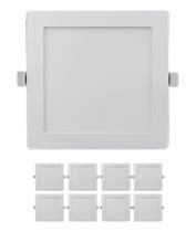9 Luminaria Led Embutir Quadrada 24w 9 Luminaria Led Embutir Quadrada 24w