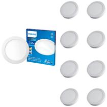 9 Luminária Plafon Led 24w Philips Sobrepor 6500k Bivolt