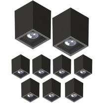 9 Luminária Sobrepor Boxit Par20 Preto E27 Save Energy 9 Luminária Sobrepor Boxit Par20 Preto E27 Save Energy