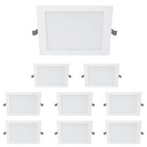 9 Luminárias Plafon Led 3000k Philips 18w 1300Lm Bivolt