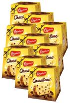9 Mini Chocottone BAUDUCCO com Gotas de Chocolate Caixa 80g