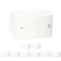 9 Módulo Interruptor Bipolar Paralelo 10a - Schneider - 10 A - 250v - Branco 9 Módulo Interruptor Bipolar Paralelo 10a - Schneider - 10 A - 250v - Branco