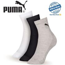 9 Pares De Meias Esportivas Cano Médio Algodão Cotton Masculina