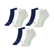 9 Pares Meia Cano Curto Sapatilha Feminino Original Nf