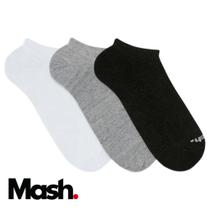 9 Pares Meias Mash Kit Sapatilha Invisível Soquete Esportiva