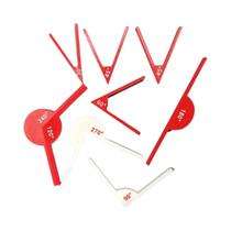 9 Peças De Ferramentas De Ensino De Matemática, Auxiliares De Exibição Geométrica, Materiais De