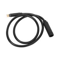 9 pinos bicicleta elétrica cabo de extensão do motor, fêmea para fio macho, acessório