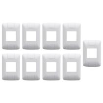 9 Placas 4x2 Branca C/ 2 Módulos Juntos Tramontina Aria 9 Placas 4x2 Branca C/ 2 Módulos Juntos Tramontina Aria