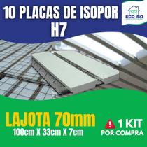 9 Placas de Isopor para Laje 100cm x 33cm x 7cm Máximo de 1 Kit por compra 9 Placas de Isopor para Laje 100cm x 33cm x 7cm Máximo de 1 Kit por compra