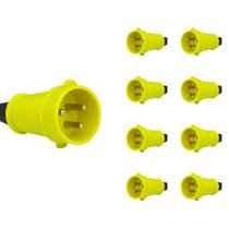 9 Plug Industrial 32A Steck Linha Brasikon 2P+T 100/130V