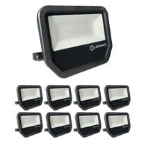 9 Refletores Floodlight Ledvance Preto 3000k 5500m 50w BIV IP65 Pfm