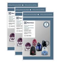 9 Sacos Descartáveis P/ Aspirador de Pó Electrolux Max Trio