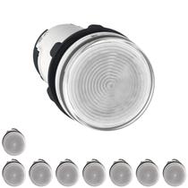 9 Sinaleiro Para Lâmpada BA9S Transparente 22mm Plástico Schneider XB7EV67P 9 Sinaleiro Para Lâmpada BA9S Transparente 22mm Plástico Schneider XB7EV67P