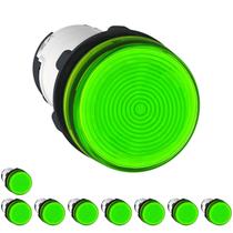 9 Sinaleiro Verde 22mm Para Lâmpada Ba9s 250v Schneider 9 Sinaleiro Verde 22mm Para Lâmpada Ba9s 250v Schneider