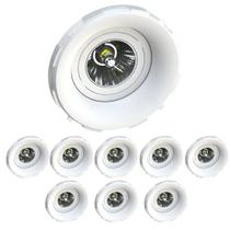 9 Spot Embutido Recuado Gu10 Sand Frame Save Energy 9 Spot Embutido Recuado Gu10 Sand Frame Save Energy