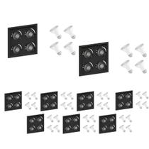 9 Spot Embutir Recuado PAR20 + 4 Lâmpada LED 6W 4000K E27 9 Spot Embutir Recuado PAR20 + 4 Lâmpada LED 6W 4000K E27