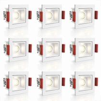 9 Spot Micro Dowlight Embutido Led Quadrado Mini Sala Bet88